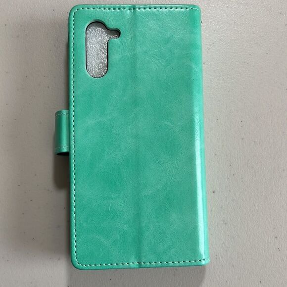 Galaxy Note 10 Wallet Wristlet Phone Holder With Credit Card  ID Holder Teal NWT - Picture 5 of 8